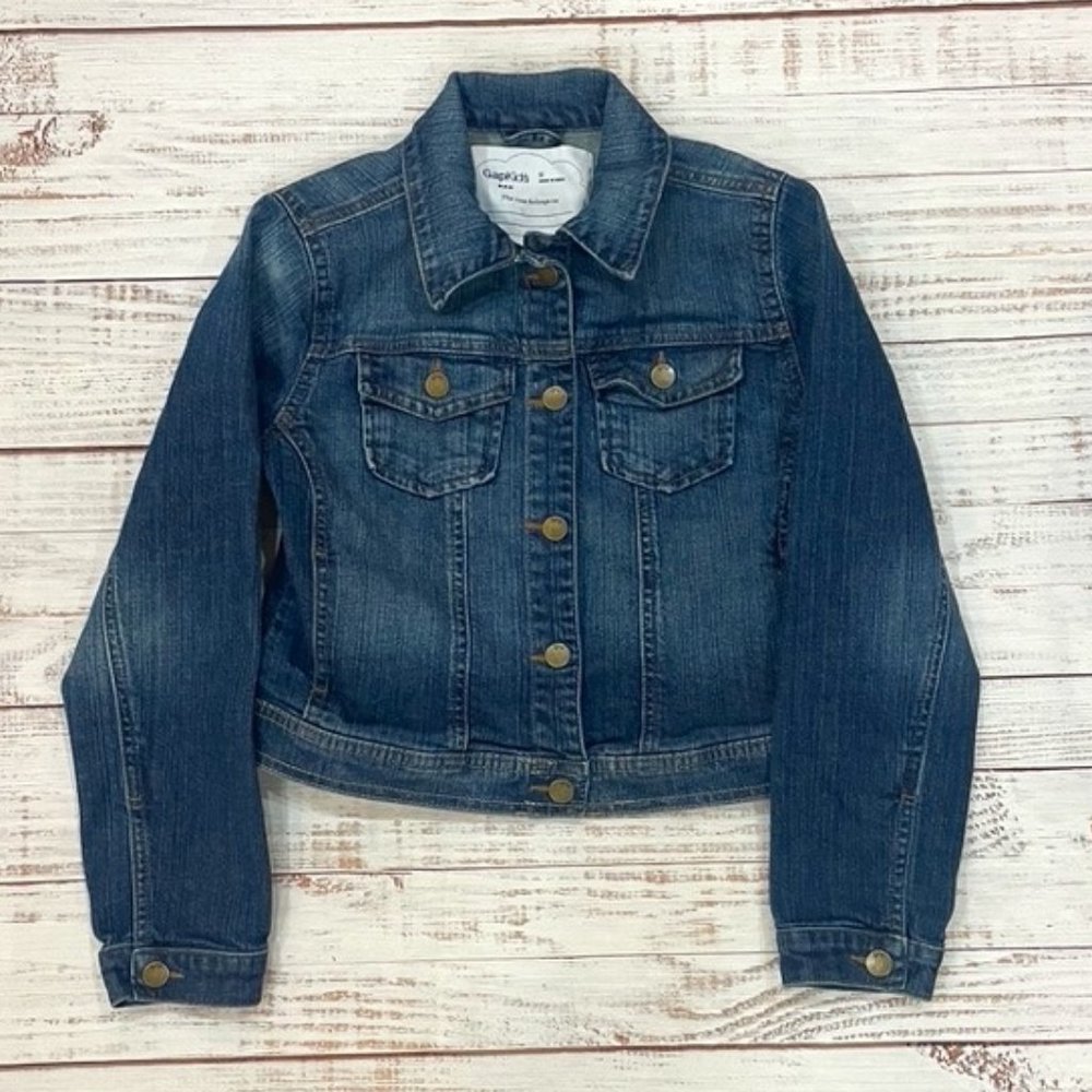 Girls Gap Kids Icon Denim Jacket